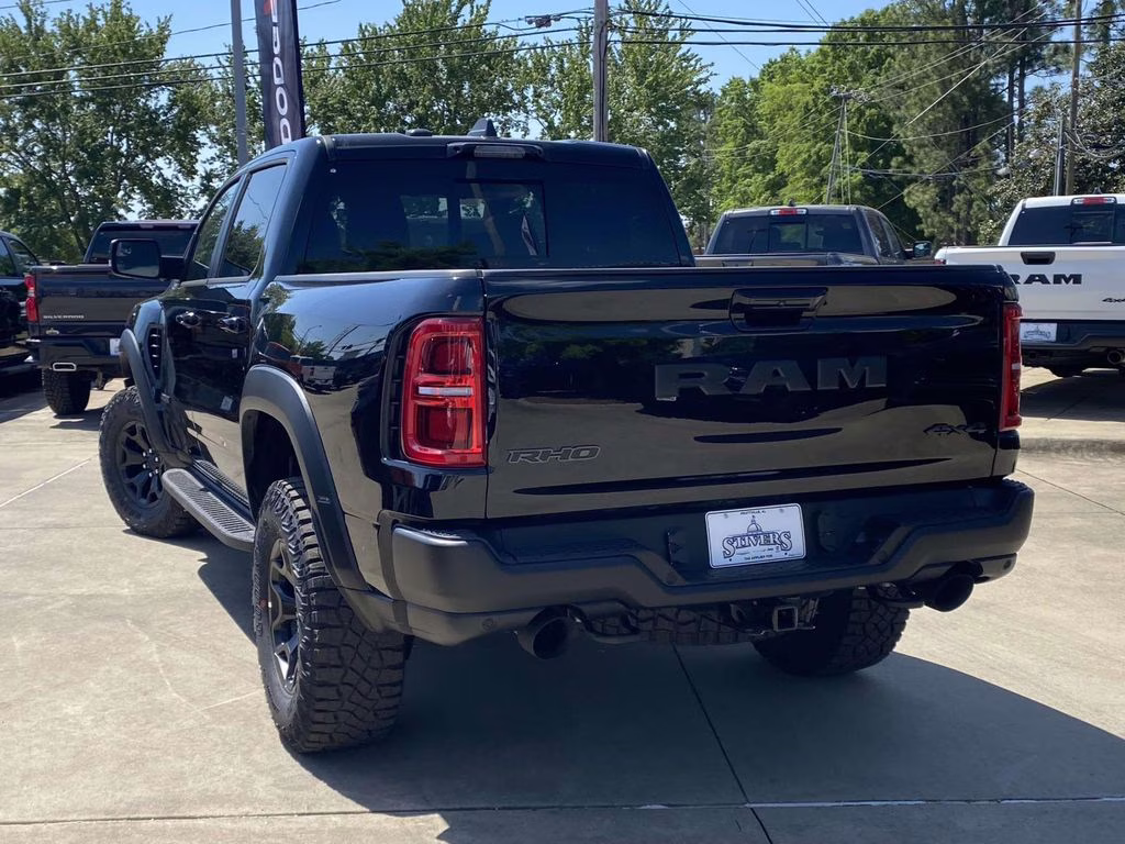 2026 Diamond Black Crystal Pearlcoat Ram 1500 RHO 4X4 Truck