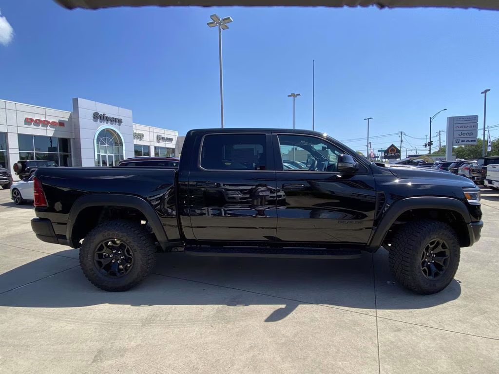 2026 Diamond Black Crystal Pearlcoat Ram 1500 RHO 4X4 Truck