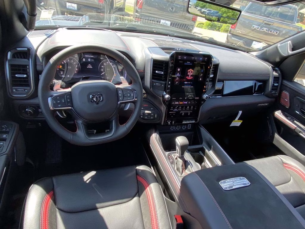 2026 Diamond Black Crystal Pearlcoat Ram 1500 RHO 4X4 Truck