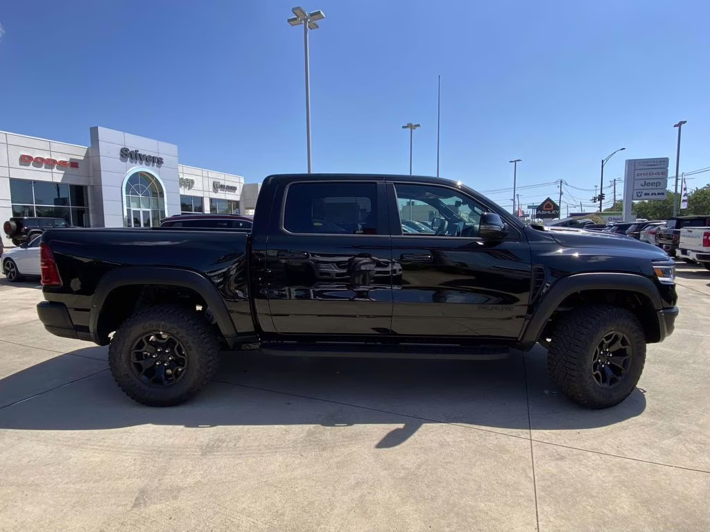 2026 Diamond Black Crystal Pearlcoat Ram 1500 RHO 4X4 Truck