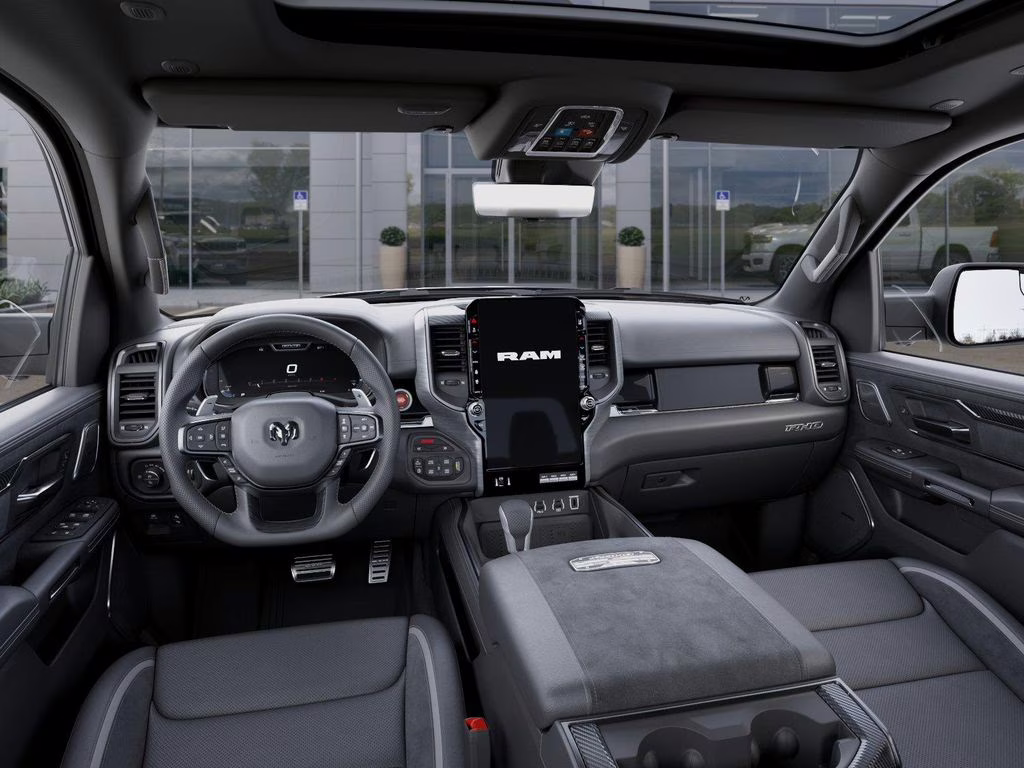 2026 Diamond Black Crystal Pearlcoat Ram 1500 RHO 4X4 Truck