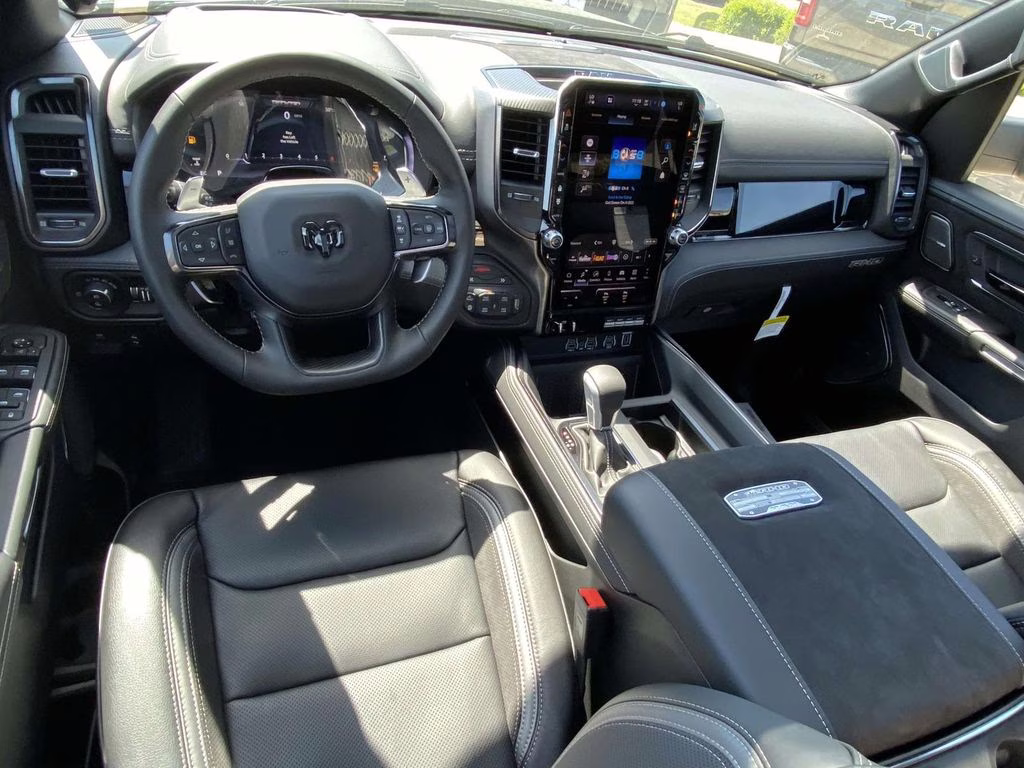 2026 Diamond Black Crystal Pearlcoat Ram 1500 RHO 4X4 Truck