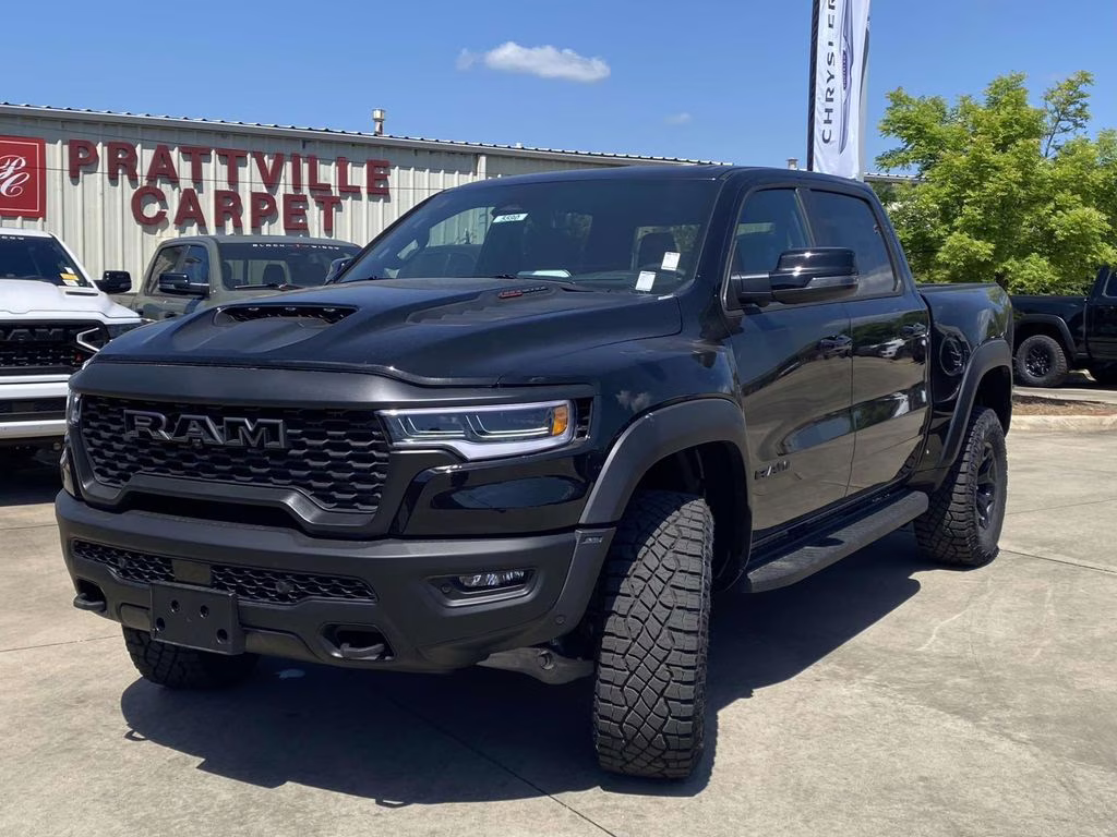 2026 Diamond Black Crystal Pearlcoat Ram 1500 RHO 4X4 Truck
