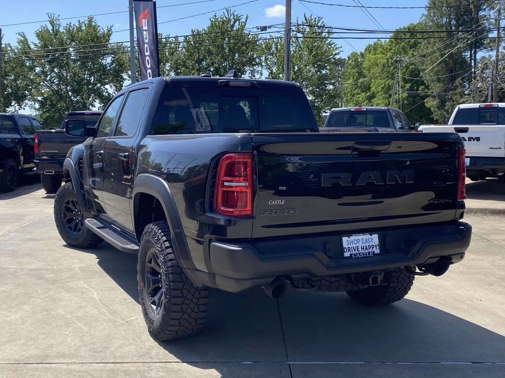 2026 Diamond Black Crystal Pearlcoat Ram 1500 RHO 4X4 Truck