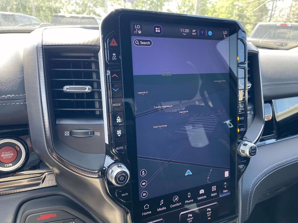 2026 Diamond Black Crystal Pearlcoat Ram 1500 RHO 4X4 Truck