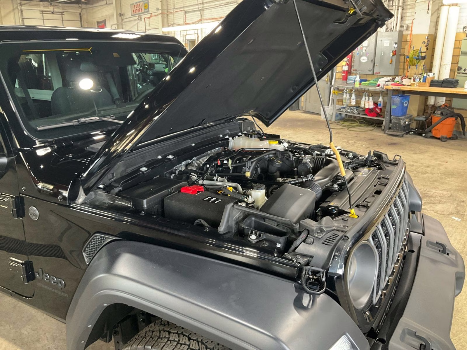 2024 Black Clearcoat Jeep Wrangler Sport S 4X4 SUV