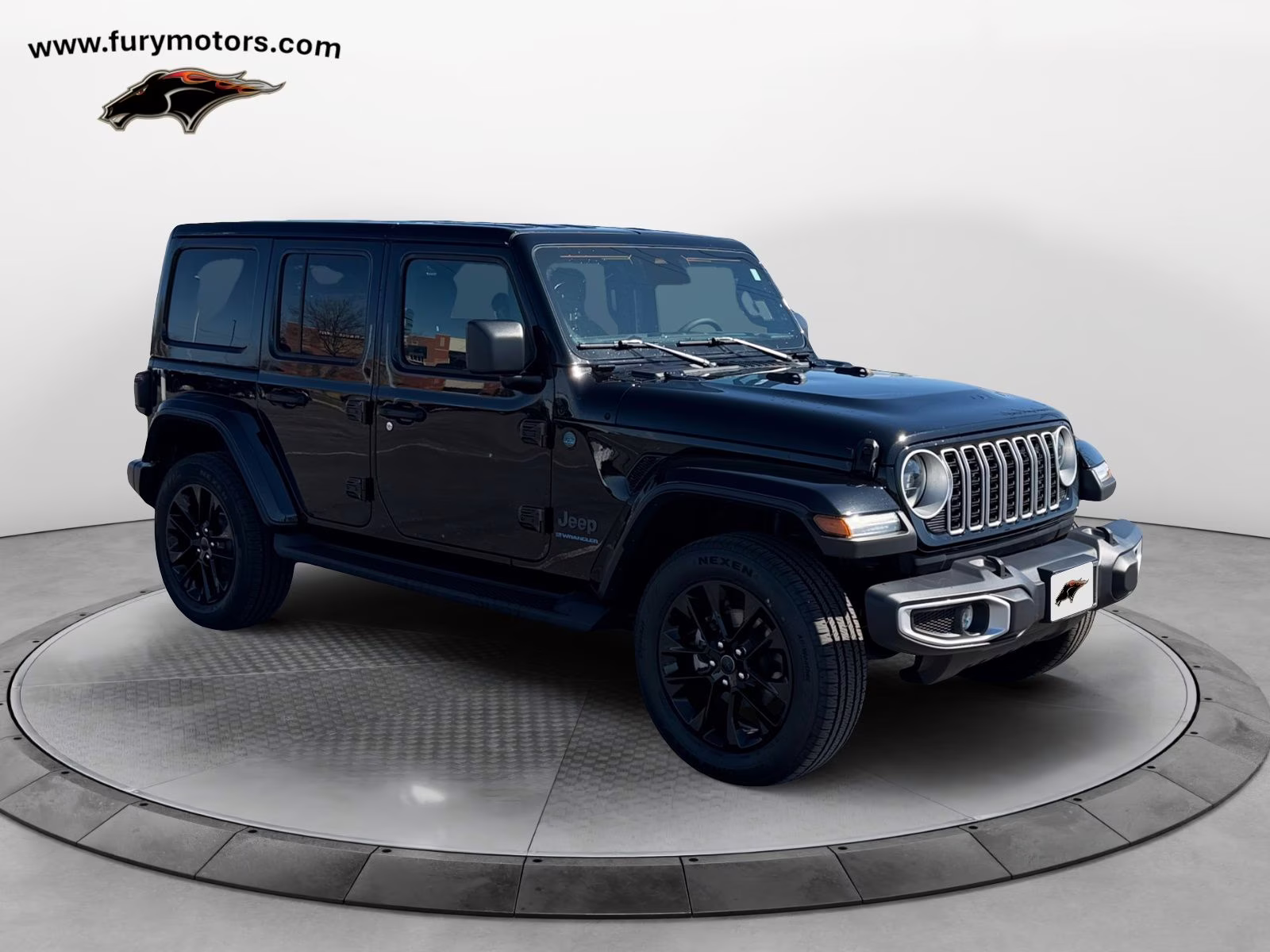 2025 Black Clearcoat Jeep Wrangler Sahara 4xe 4X4 SUV