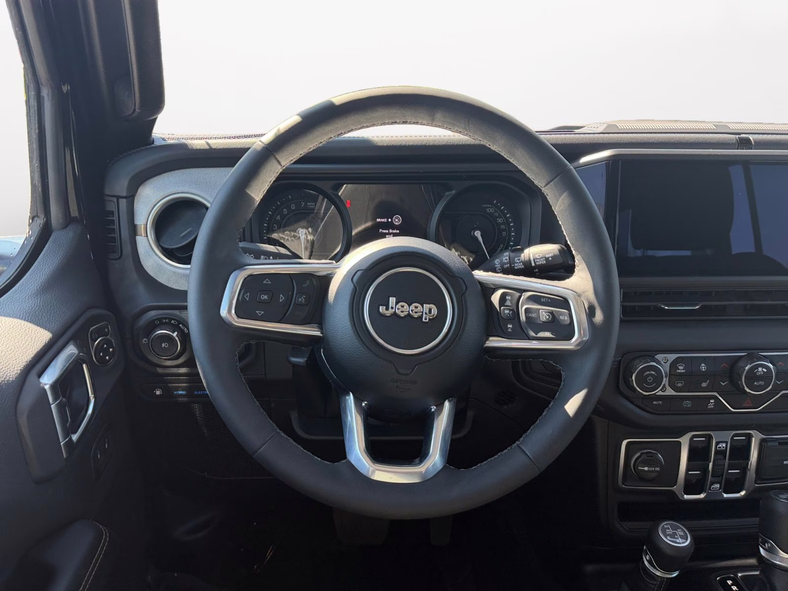 2025 Black Clearcoat Jeep Wrangler Sahara 4xe 4X4 SUV