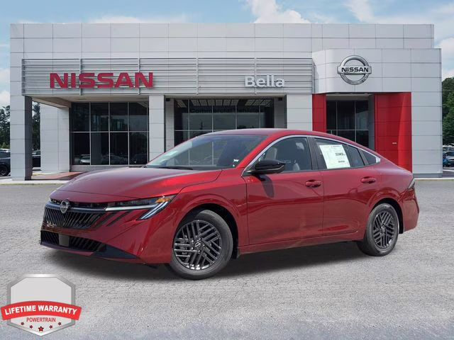 2026 Scarlet Ember Tintcoat Nissan Sentra SV FWD Sedan