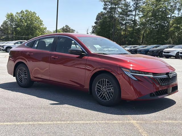 2026 Scarlet Ember Tintcoat Nissan Sentra SV FWD Sedan