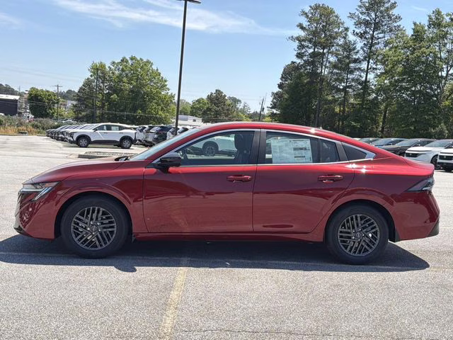 2026 Scarlet Ember Tintcoat Nissan Sentra SV FWD Sedan