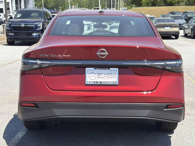 2026 Scarlet Ember Tintcoat Nissan Sentra SV FWD Sedan