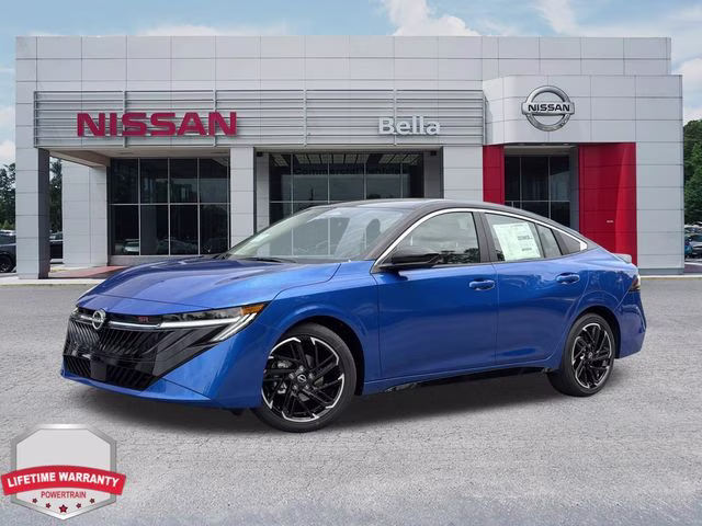 2026 Bluestone Pearl/Super Blk Nissan Sentra SR FWD Sedan