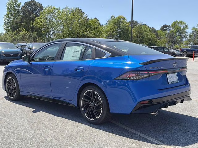 2026 Bluestone Pearl/Super Blk Nissan Sentra SR FWD Sedan