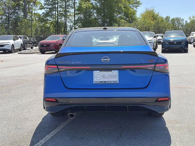 2026 Bluestone Pearl/Super Blk Nissan Sentra SR FWD Sedan