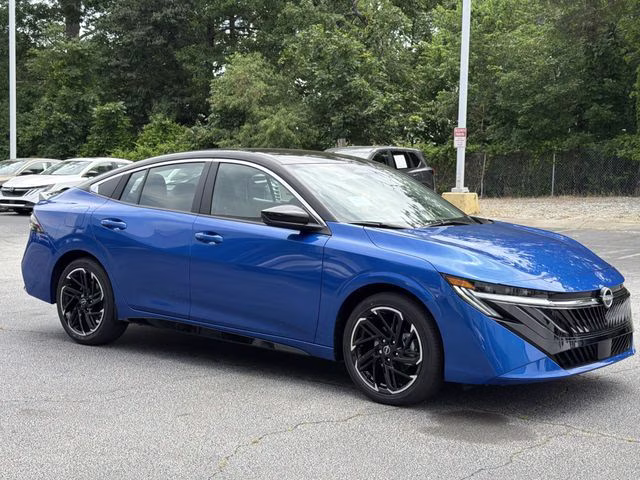 2026 Bluestone Pearl/Super Blk Nissan Sentra SR FWD Sedan