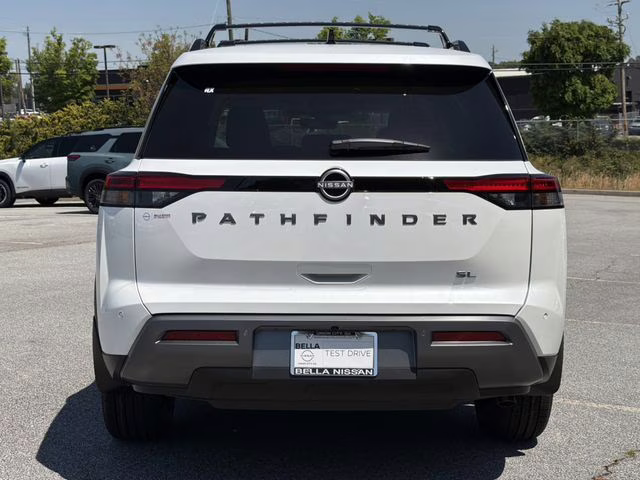 2026 Everest White Pearl Tricoat Nissan Pathfinder SL FWD SUV