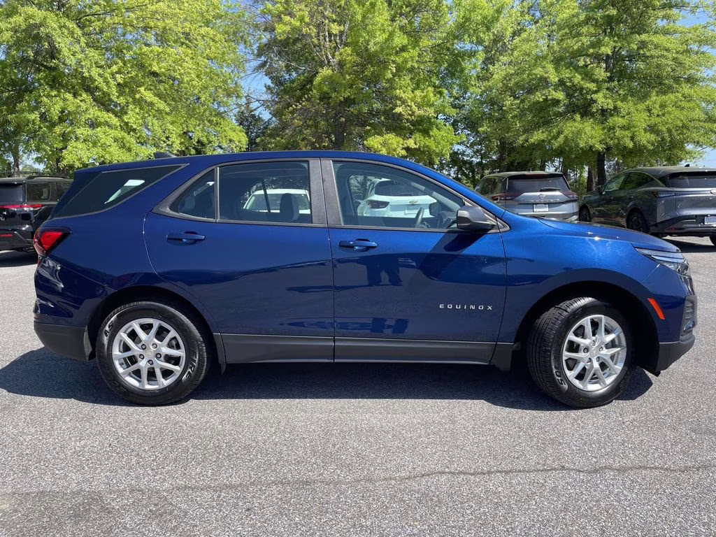 2023 Blue Glow Metallic Chevrolet Equinox LS AWD SUV