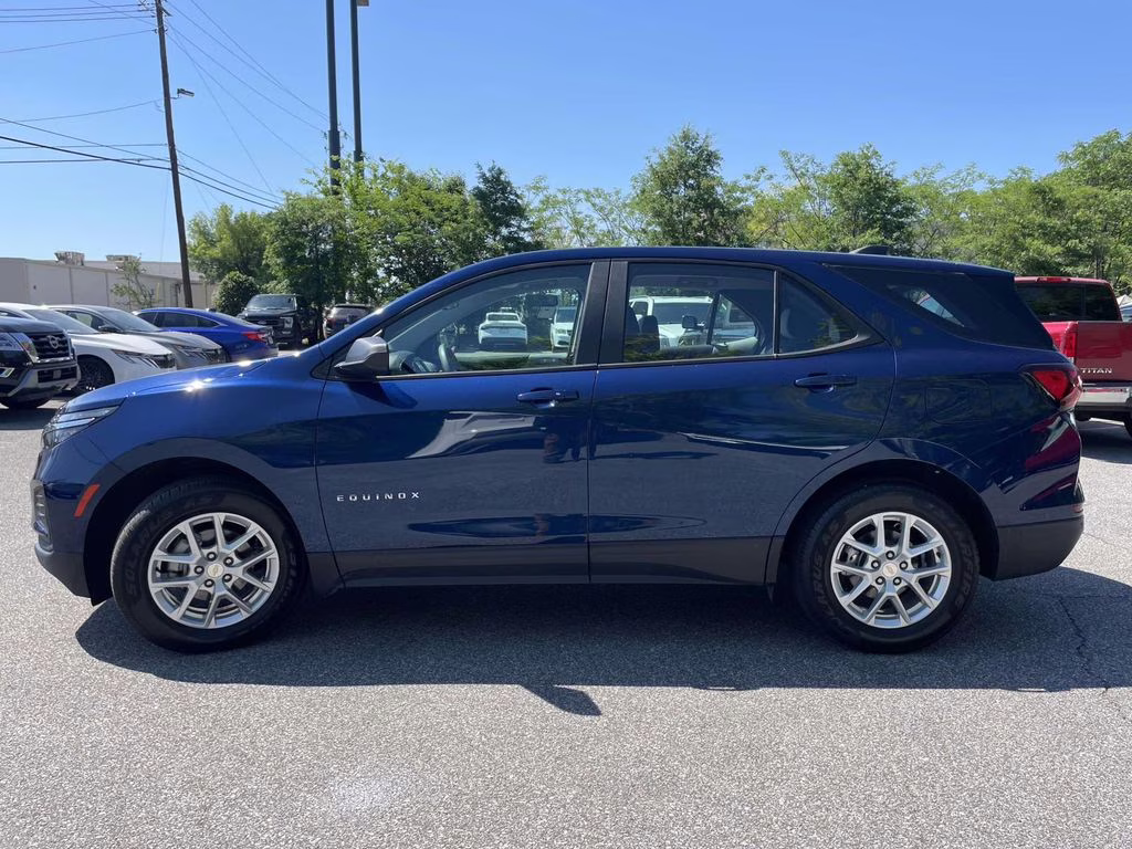 2023 Blue Glow Metallic Chevrolet Equinox LS AWD SUV