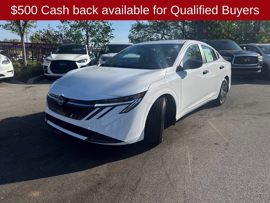 2026 Fresh Powder Nissan Sentra S FWD Sedan