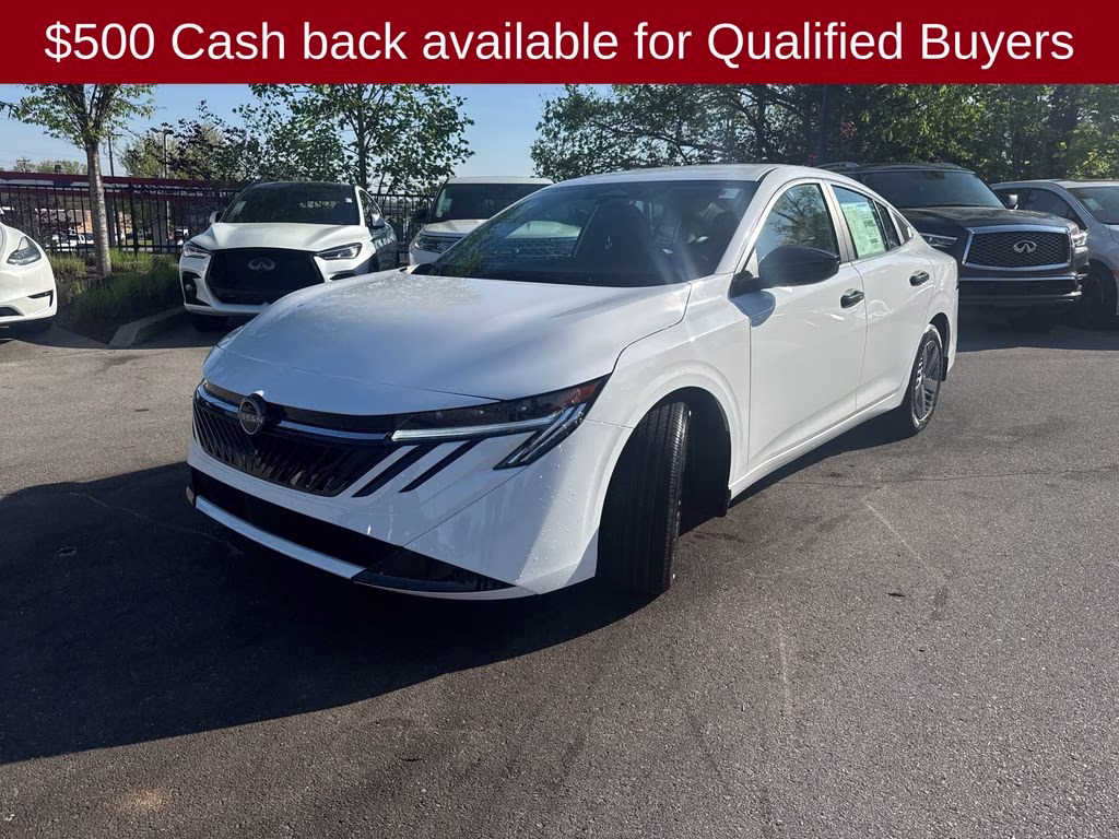 2026 Fresh Powder Nissan Sentra S FWD Sedan