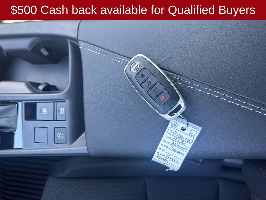 2026 Fresh Powder Nissan Sentra S FWD Sedan