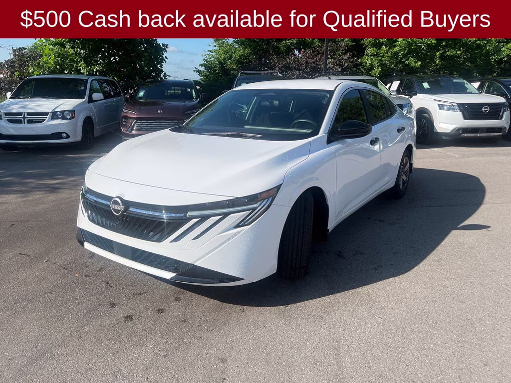 2026 Fresh Powder Nissan Sentra S FWD Sedan