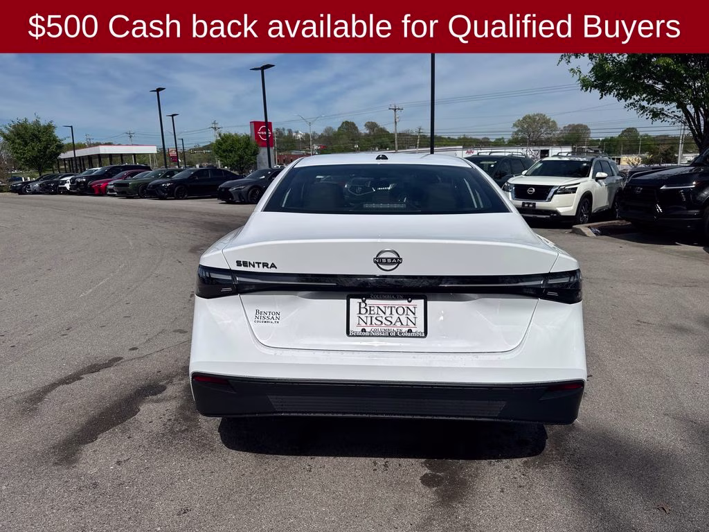 2026 Fresh Powder Nissan Sentra S FWD Sedan