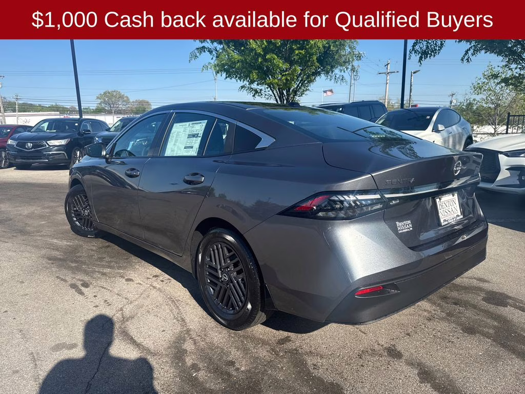 2026 Gun Metallic Nissan Sentra SV FWD Sedan