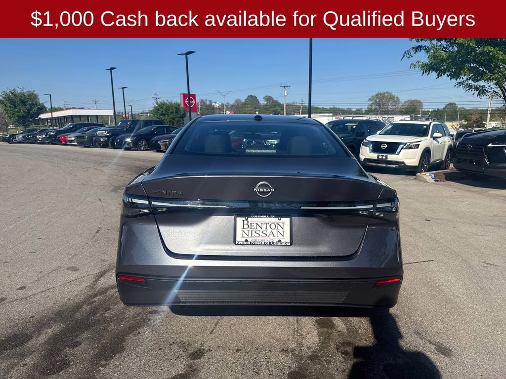 2026 Gun Metallic Nissan Sentra SV FWD Sedan