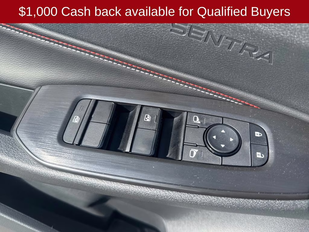 2026 Atlantic Gray/Super Black Nissan Sentra SR FWD Sedan