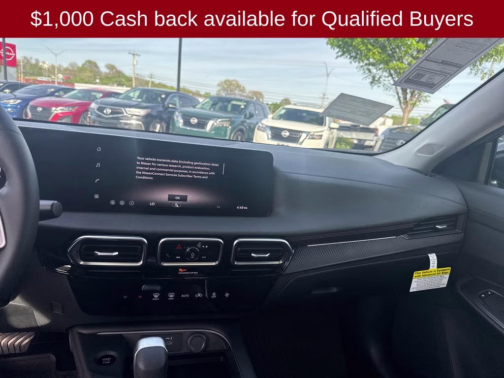 2026 Atlantic Gray/Super Black Nissan Sentra SR FWD Sedan