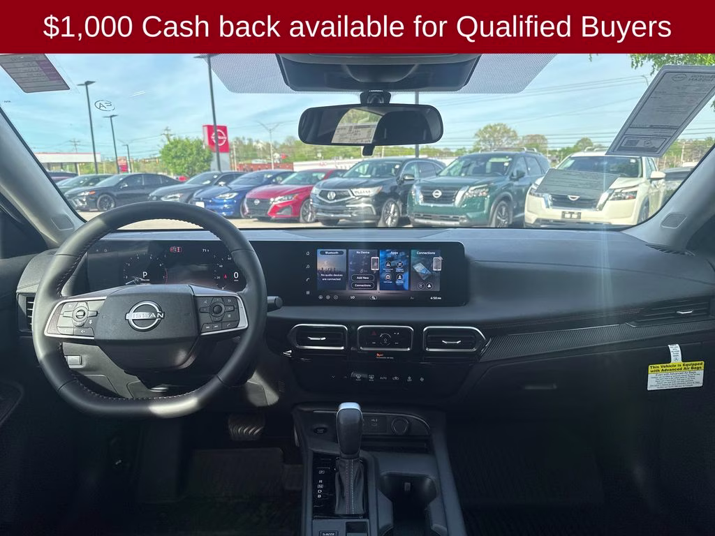 2026 Atlantic Gray/Super Black Nissan Sentra SR FWD Sedan