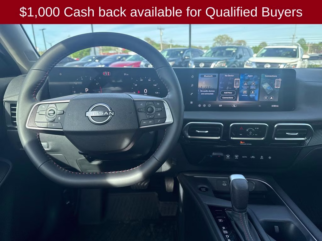 2026 Atlantic Gray/Super Black Nissan Sentra SR FWD Sedan