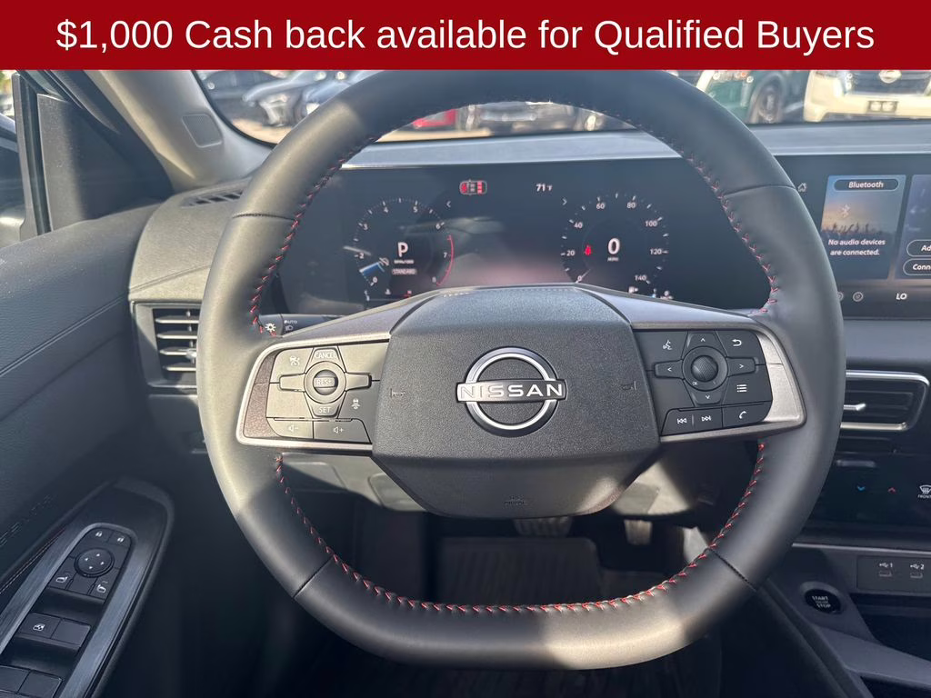 2026 Atlantic Gray/Super Black Nissan Sentra SR FWD Sedan