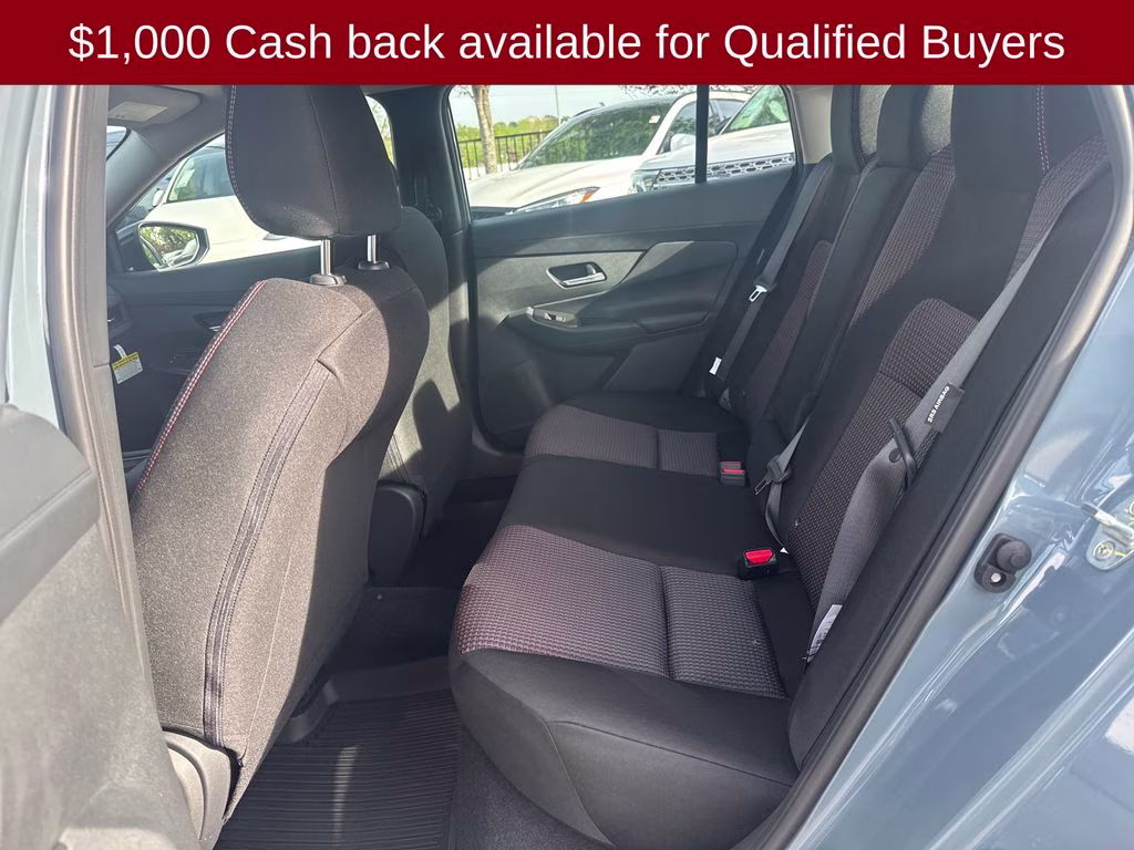 2026 Atlantic Gray/Super Black Nissan Sentra SR FWD Sedan
