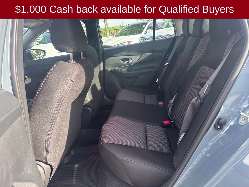 2026 Atlantic Gray/Super Black Nissan Sentra SR FWD Sedan