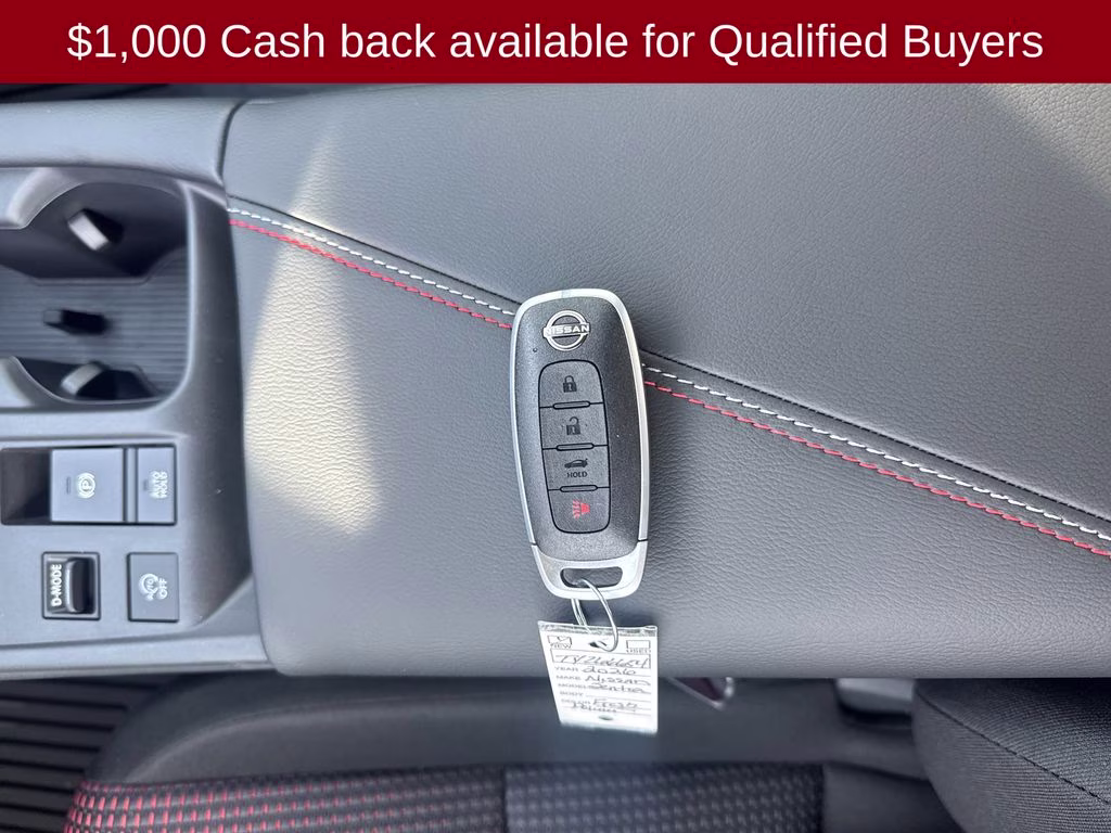 2026 Atlantic Gray/Super Black Nissan Sentra SR FWD Sedan