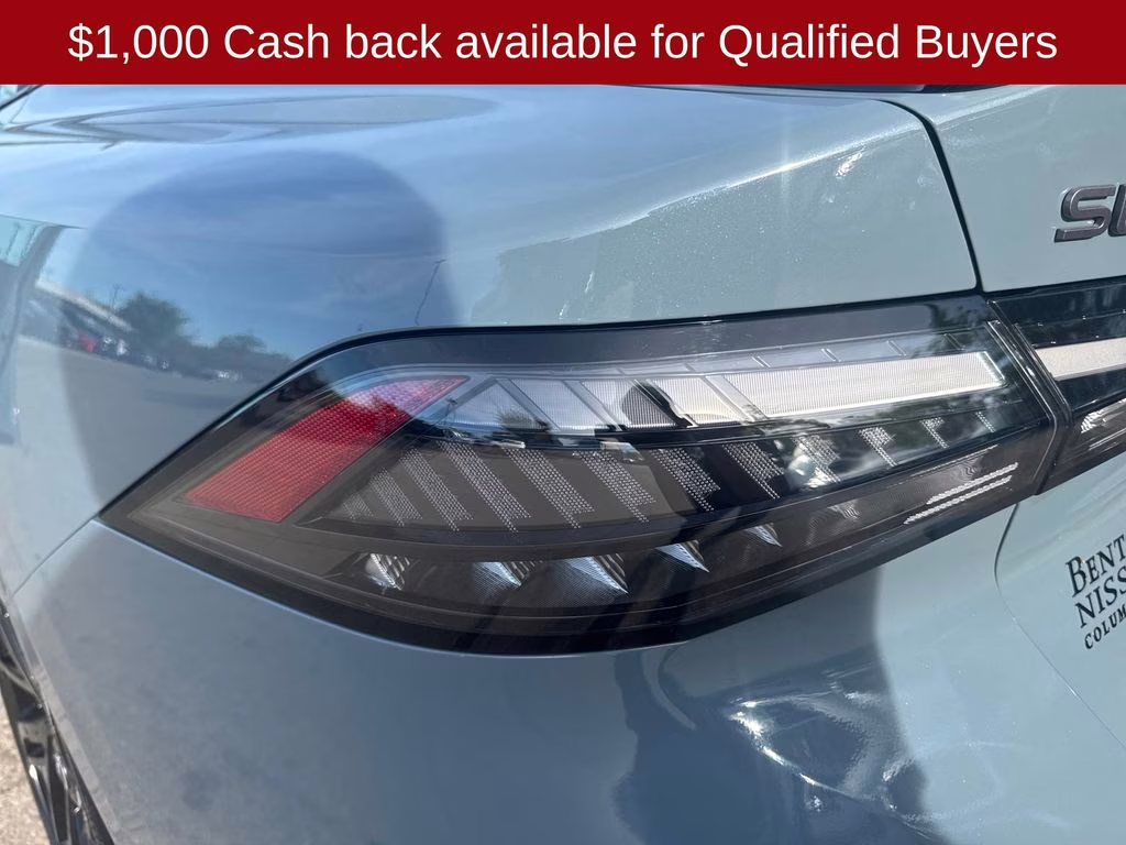 2026 Atlantic Gray/Super Black Nissan Sentra SR FWD Sedan