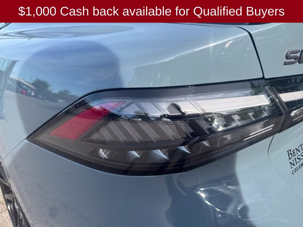 2026 Atlantic Gray/Super Black Nissan Sentra SR FWD Sedan