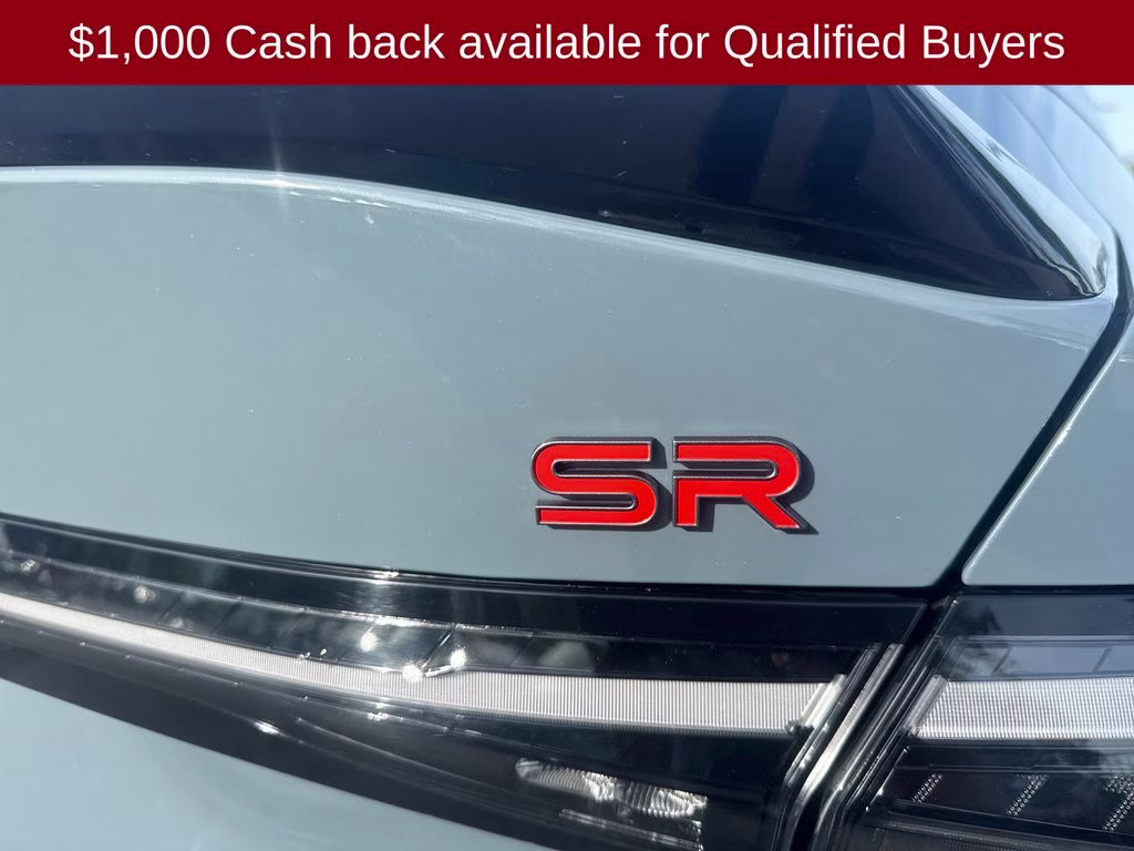 2026 Atlantic Gray/Super Black Nissan Sentra SR FWD Sedan