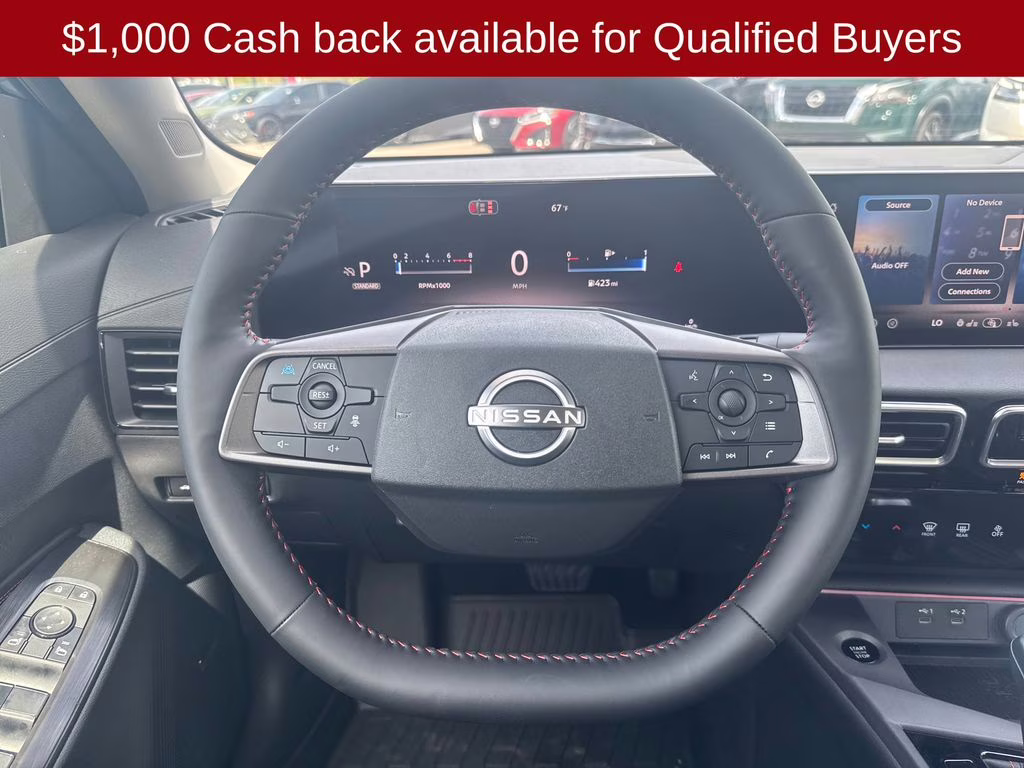 2026 Atlantic Gray/Super Black Nissan Sentra SR FWD Sedan