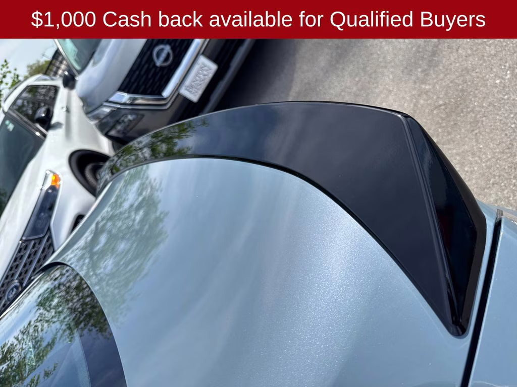 2026 Atlantic Gray/Super Black Nissan Sentra SR FWD Sedan