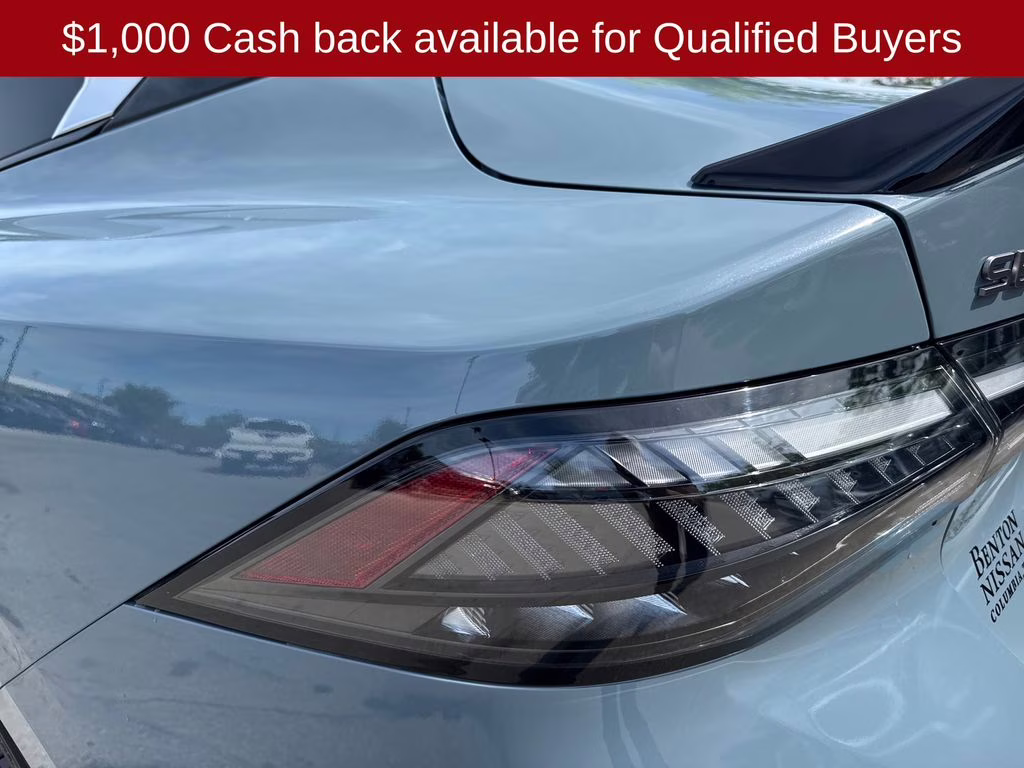 2026 Atlantic Gray/Super Black Nissan Sentra SR FWD Sedan