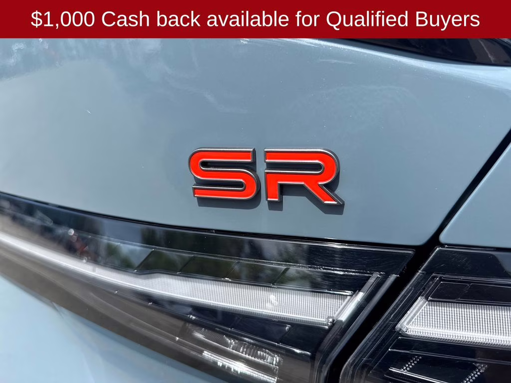 2026 Atlantic Gray/Super Black Nissan Sentra SR FWD Sedan