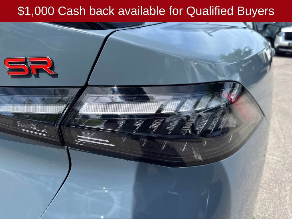 2026 Atlantic Gray/Super Black Nissan Sentra SR FWD Sedan