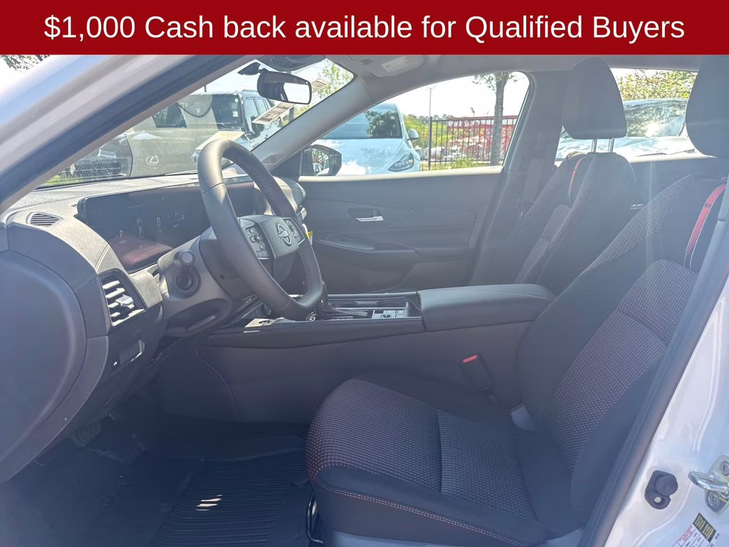 2026 Aspen White Tricoat Nissan Sentra SR FWD Sedan