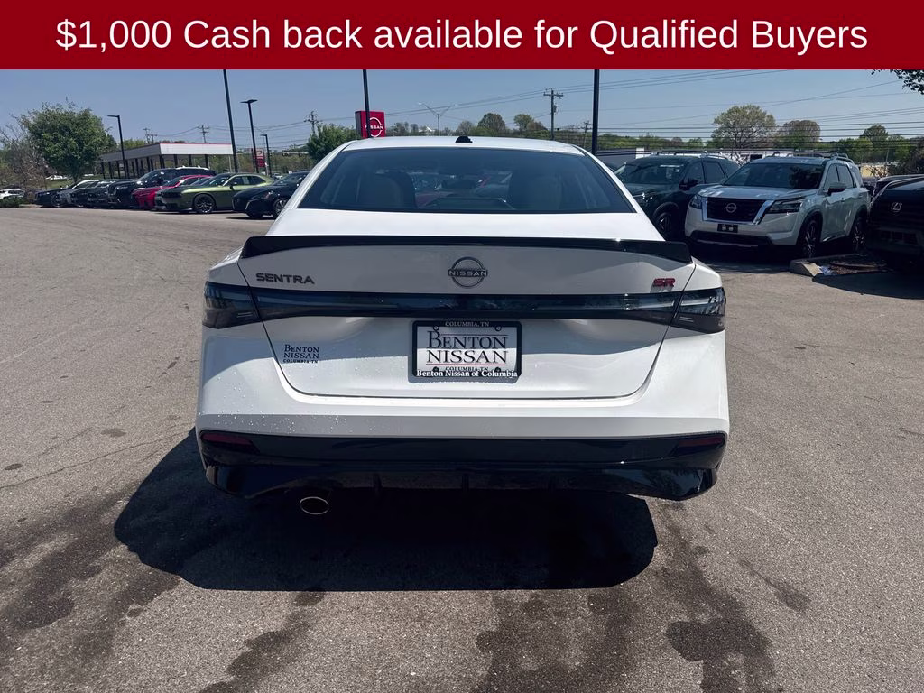 2026 Aspen White Tricoat Nissan Sentra SR FWD Sedan