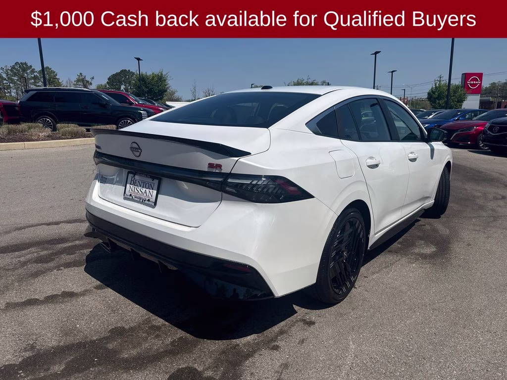 2026 Aspen White Tricoat Nissan Sentra SR FWD Sedan