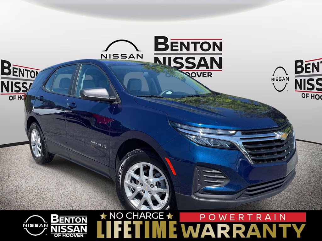 2023 Blue Glow Metallic Chevrolet Equinox LS AWD SUV